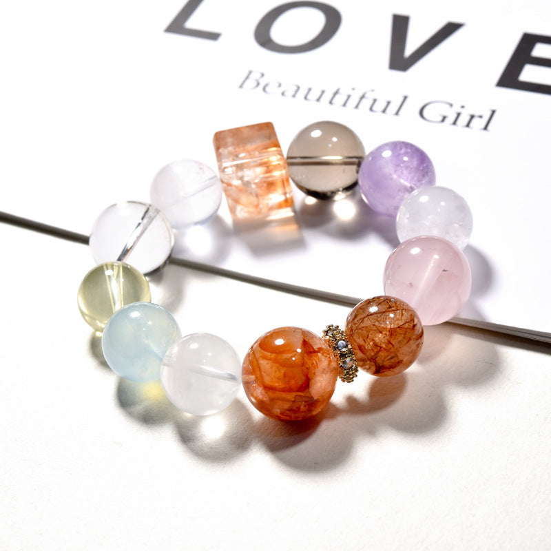 Natural Energy Crystal Beads Lucky Bag-Open in Live