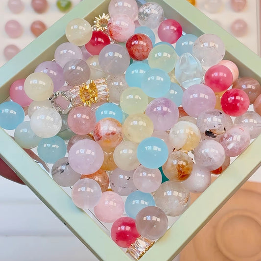 Natural Energy Crystal Beads Lucky Bag-Open in Live