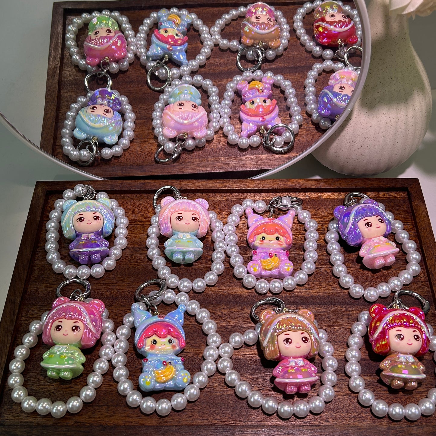 Fashion Mobile Phone Chain & Bag Pendant Lucky Bag-Open in Live